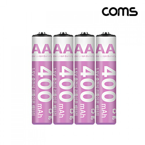 �˾���ũ  Coms USB Type C ������ ������ ������ ���͸� 1.5V 400mAh AAA 4����