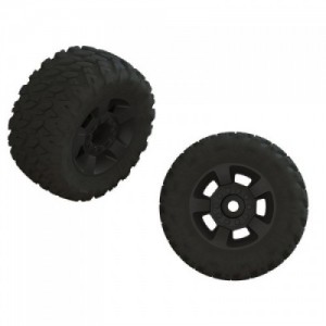 [ARRMA] ARA550109 dBoots RAGNAROK Pre-mounted Tire Set (2)