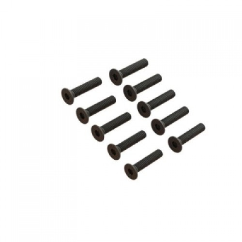 �˾���ũ ARA702009 [ARRMA] ARA702009 Flat Head Screw M2x10mm (10pcs)