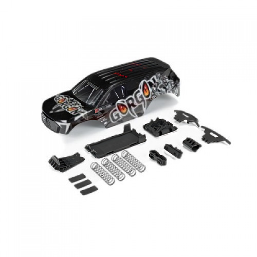 �˾���ũ ARA402353 [ARRMA] ARA402353 GORGON Painted Decaled Body Set, Gun Metal