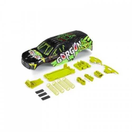 �˾���ũ ARA402349 [ARRMA] ARA402349 GORGON Painted Decaled Body Set, Fluorescent Yellow