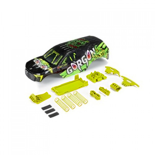 �˾���ũ ARA402349 [ARRMA] ARA402349 GORGON Painted Decaled Body Set, Fluorescent Yellow