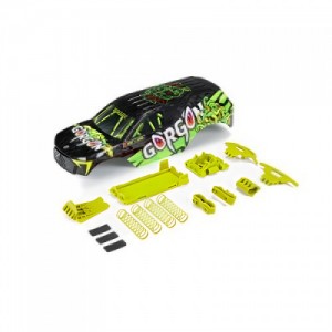 [ARRMA] ARA402349 GORGON Painted Decaled Body Set, Fluorescent Yellow