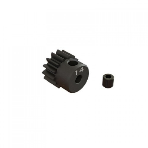 �˾���ũ ARA311076 [ARRMA] ARA311076 14T 0.8Mod 1/8��ġ Bore CNC Steel Pinion Gear