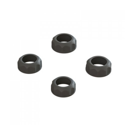 �˾���ũ ARA330828 [ARRMA] ARA330828 Shock Cap (4): 4X4, Black