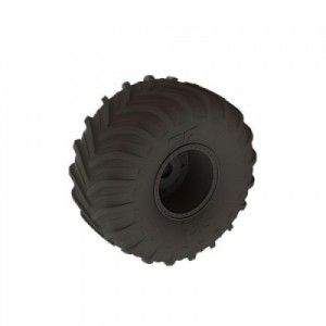 [ARRMA] ARA550113 dBoots Chevron MT Tire Set, Glued (2)