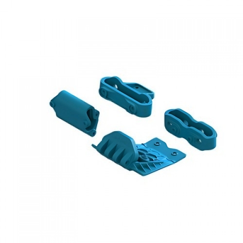 �˾���ũ ARA320787 [ARRMA] ARA320787 Lower Skid And Bumper Mount Set, Blue