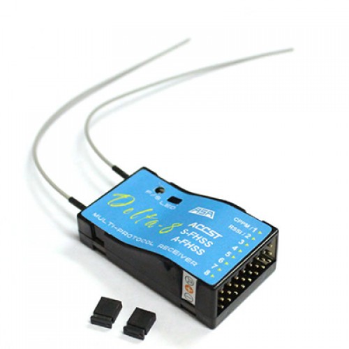 �˾���ũ DELTA8 [FrSky] DELTA-8 8ä�� ���ű� (Hitec, Futaba ȣȯ) - ACCST, SFHSS, AFHSS ��������