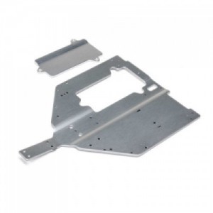[TEAM LOSI] Chassis Plate & Motor Cover Plate: 1/10 Baja Rey 2.0