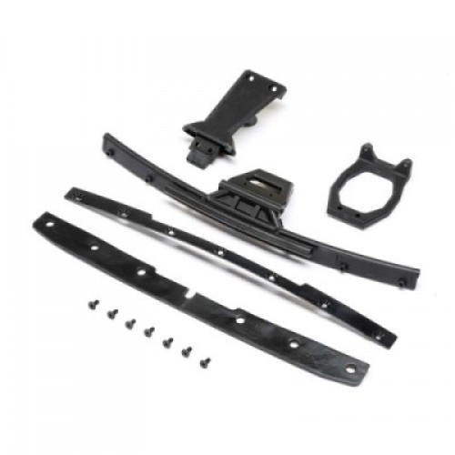 �˾���ũ LOS231110 [TEAM LOSI] F100 Front Bumper & Valance Set: 1/10 Baja Rey 2.0