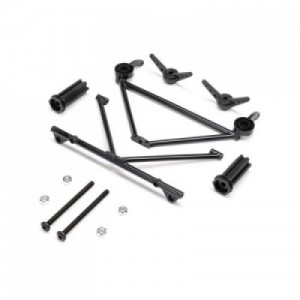 [TEAM LOSI] Spare Tire Mount & Support: 1/10 Baja Rey 2.0