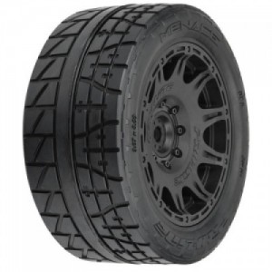 [PROLINE-RACING] 10205-11 1/6 Menace HP BELTED F/R 5.7�� Tires MTD 24mm Black Raid 8x48 Hex (2)
