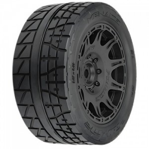 [PROLINE-RACING] 10205-11 1/6 Menace HP BELTED F/R 5.7�� Tires MTD 24mm Black Raid 8x48 Hex (2)