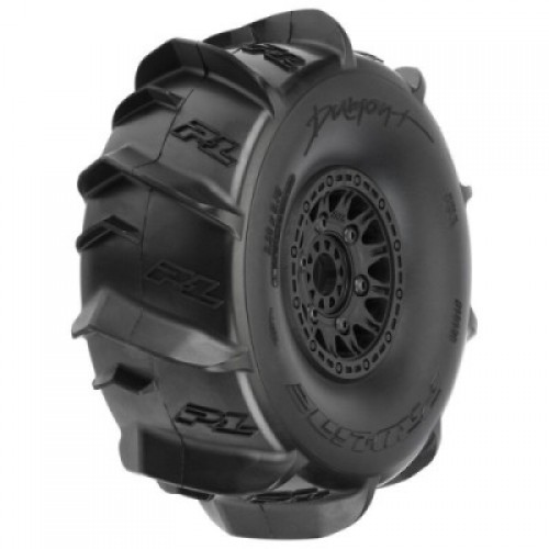 �˾���ũ PRO1018911 [PROLINE-RACING] 10189-11 1/7 Dumont Sand/Snow F/R Tires MTD 17mm Black Raid (2): Mojave/UDR