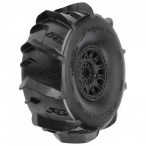 [PROLINE-RACING] 10189-11 1/7 Dumont Sand/Snow F/R Tires MTD 17mm Black Raid (2): Mojave/UDR