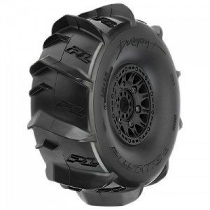 [PROLINE-RACING] 10189-11 1/7 Dumont Sand/Snow F/R Tires MTD 17mm Black Raid (2): Mojave/UDR