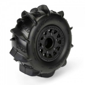 [PROLINE-RACING] 10185-10 1/10 Dumont Front/Rear 2.2/3.0 SC Mounted 12mm Black Raid (2)