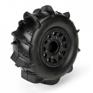 [PROLINE-RACING] 10185-10 1/10 Dumont Front/Rear 2.2/3.0 SC Mounted 12mm Black Raid (2)