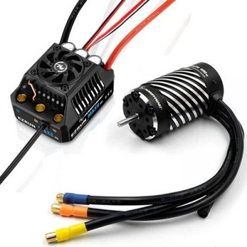 �˾���ũ 30105100 30402450 [HOBBYWING] [����,���ӱ� ������Ʈ ]EzRun MAX6 G2 200A 3-8S Sensorless WP ESC EZRUN-4990SD-1650KV-BLACK-G2 (1/6,1/7 ������ �� 1/8 ū���� )