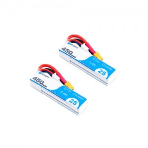 [BETAFPV] 2�� 7.4V 450mAh 45C ��Ƭ������ ���͸� (2��) - XT30