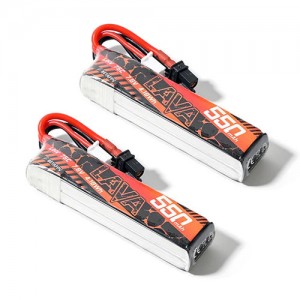 [BETAFPV] LAVA 2�� 7.6V 550mAh 75C LiHV ���̺������� ��Ƭ������ ���͸� (2��) - XT30