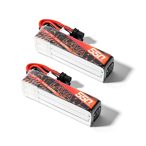 �˾���ũ 23J25 [BETAFPV] LAVA 3�� 11.4V 550mAh 75C LiHV ���̺������� ��Ƭ������ ���͸� (2��) - XT30
