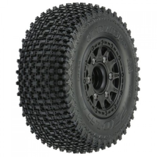 �˾���ũ PRO116912 [PROLINE-RACING] 1169-12 1/10 Gladiator M3 Front/Rear 2.2/3.0 SC Mounted 12mm Blk Raid (2)