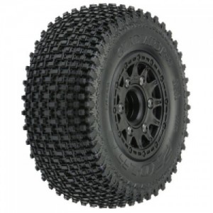 [PROLINE-RACING] 1169-12 1/10 Gladiator M3 Front/Rear 2.2/3.0 SC Mounted 12mm Blk Raid (2)