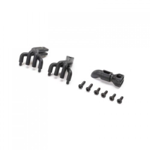 �˾���ũ LOS211048 [TEAM LOSI] 4-In-1 Collective Header Set (L/R): Mini LMT