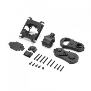 [TEAM LOSI] Center Gear Box Housing Set with Covers: Mini LMT