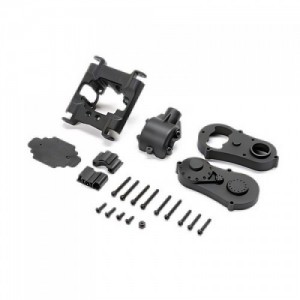 [TEAM LOSI] Center Gear Box Housing Set with Covers: Mini LMT