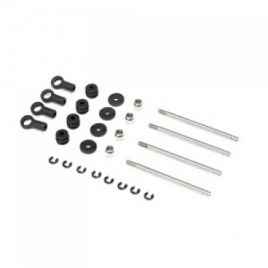 [TEAM LOSI] Shock Shaft Rebuild Kit (2): Mini LMT