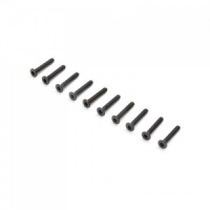 [TEAM LOSI] Flat Head Screws, M2x12mm (10)