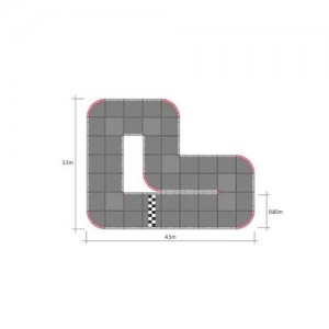 [KYOSHO] Mini-Z GrandPrix Circuit 50 Short(48pcs)