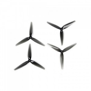 [TR] 7in High Speed Tri-Blade (Smoke Gray/7.0x3.5in)