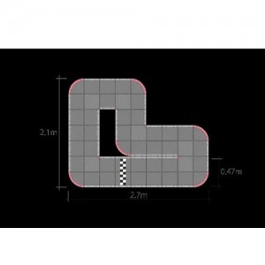 [KYOSHO] Mini-Z GrandPrix Circuit 30 Short(48pcs)