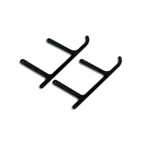 �˾���ũ mCPXBL731-CF CNC CF Landing Skid Style 02 Set [mCPXBL731-CF] - MCPX BL