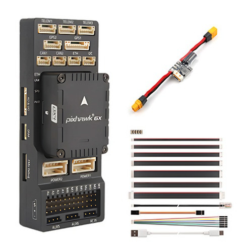 [Holybro] �Ƚ�ȣũ 6X ���Ĵٵ� v2B �˷�̴� ���̽� + PM02D �Ŀ� ��� ��Ʈ (GPS ������, ICM-45686)