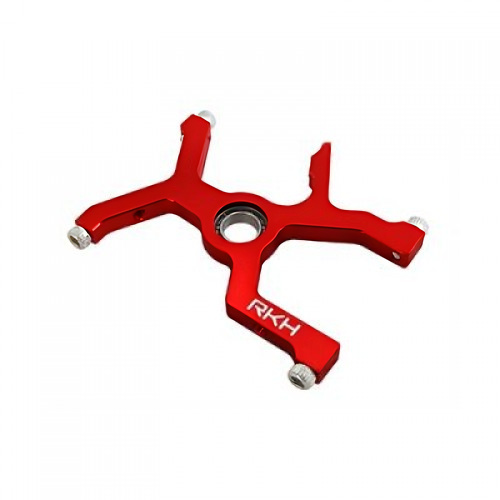 �˾���ũ 180CFX422-R CNC AL Lower Main Shaft Bearing Block Set (Red) - Blade 180 CFX