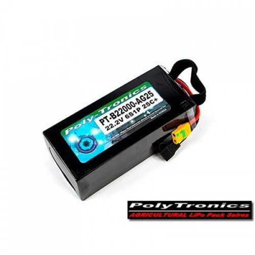 �˾���ũ PT-B22K-AG25-6S PT-B22000-AG25 (22.2V, 6S1P, 25C ) ��Ƭ ������ ���͸�