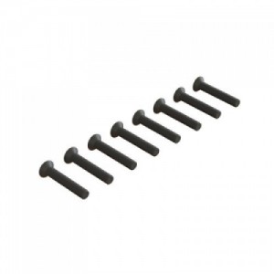 [ARRMA] ARA722318 Flat Head Hex Machine Screw M3x18mm (10)