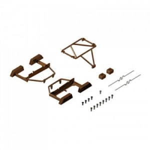 [ARRMA] ARA-2023 Desert Truck Body Roll Cage Set, Bronze: GROM