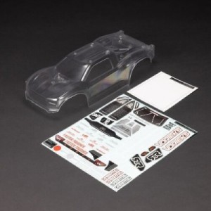[ARRMA] ARA-1554 1/10 Clear Body with Decals: VORTEKS 2WD
