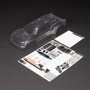 [ARRMA] ARA-1554 1/10 Clear Body with Decals: VORTEKS 2WD