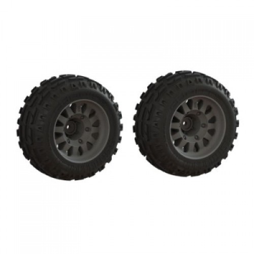 �˾���ũ ARA-1552 [ARRMA] ARA-1552 DBoots Dirtrunner ST Tire Set Glued (1 Pair)