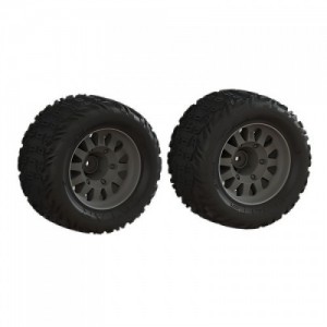 [ARRMA] ARA-1553 dBoots Katar Tire Set Glued (2)