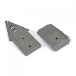 [PROLINE-RACING] PRO639505 Bash Armor Front/Rear Skid Plates (Stone Gray) for ARRMA 3S Vehicles