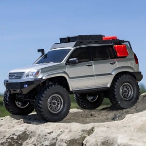 [Axial] 1/24 SCX24 Lexus GX 470 4X4 Rock Crawler RTR, Silver