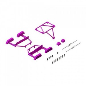 [ARRMA] ARA-1568 Desert Truck Body Roll Cage Set, Purple: GROM