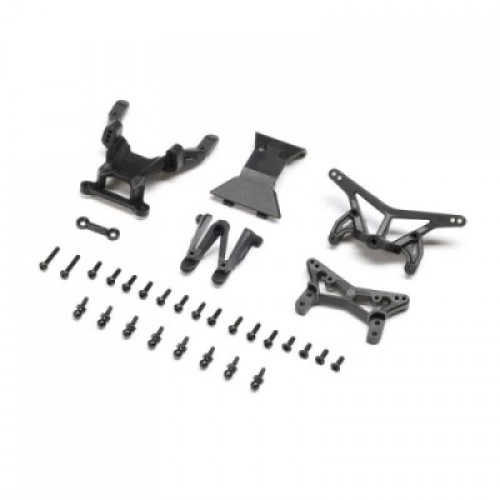 �˾���ũ LOS-1770 [TEAM LOSI] F/R Towers, Bumper: Micro-B